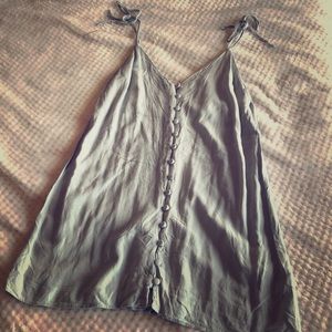 Topshop light blue mini dress size 2